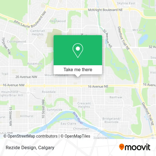 Rezide Design map