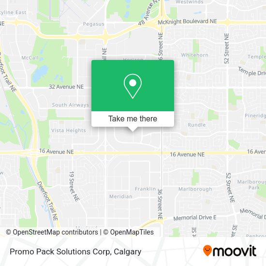 Promo Pack Solutions Corp map