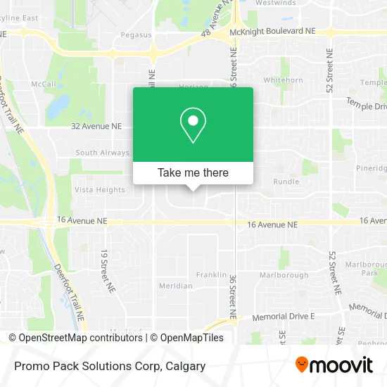 Promo Pack Solutions Corp map