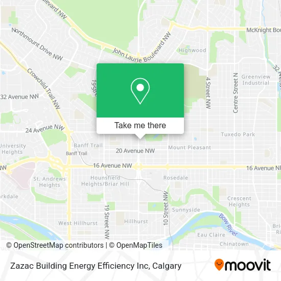 Zazac Building Energy Efficiency Inc map