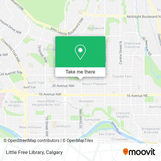 Little Free Library map