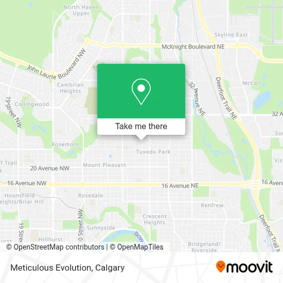 Meticulous Evolution map