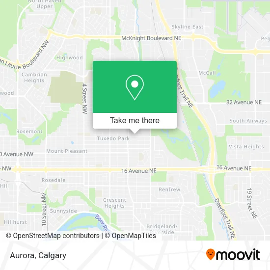 Aurora map