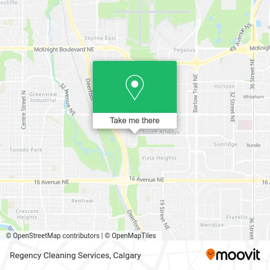 Regency Cleaning Services map