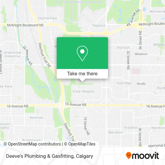 Deeve's Plumbing & Gasfitting map