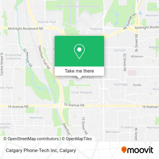 Calgary Phone-Tech Inc map