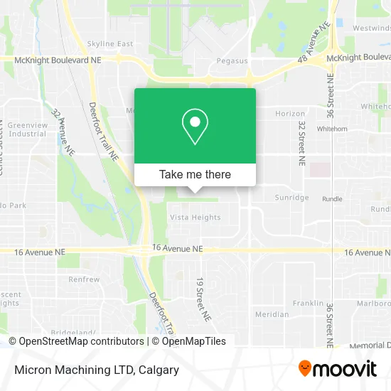 Micron Machining LTD map