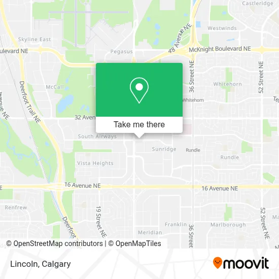 Lincoln map