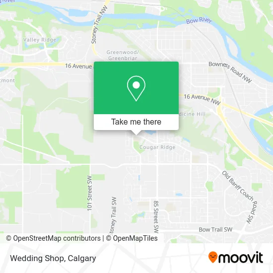 Wedding Shop map