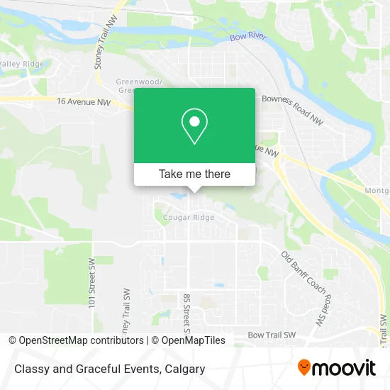 Classy and Graceful Events map