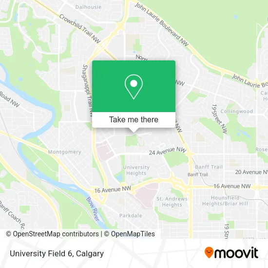 University Field 6 map