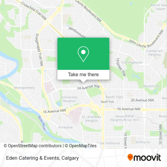 Eden Catering & Events map