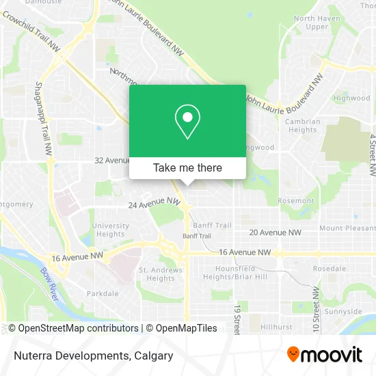 Nuterra Developments map