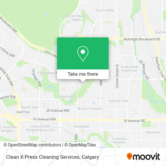 Clean X-Press Cleaning Services map