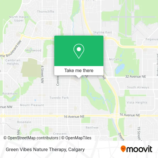Green Vibes Nature Therapy map