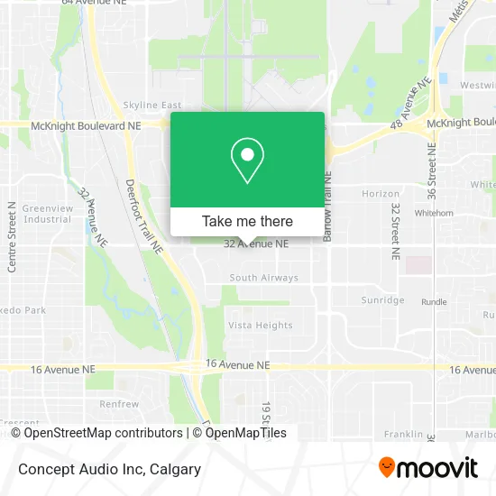 Concept Audio Inc map