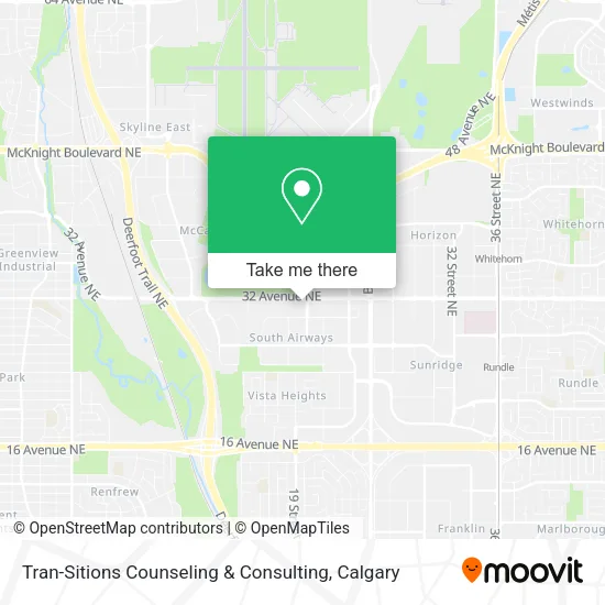 Tran-Sitions Counseling & Consulting map
