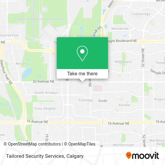 Tailored Security Services map