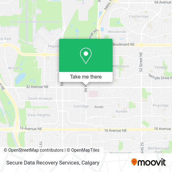 Secure Data Recovery Services map