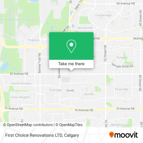 First Choice Renovations LTD map