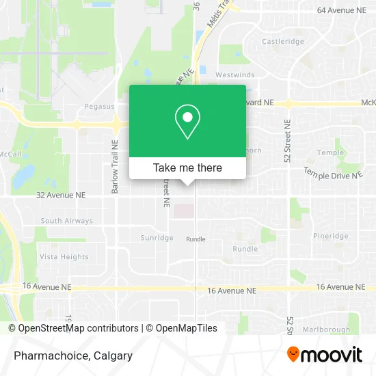 Pharmachoice map