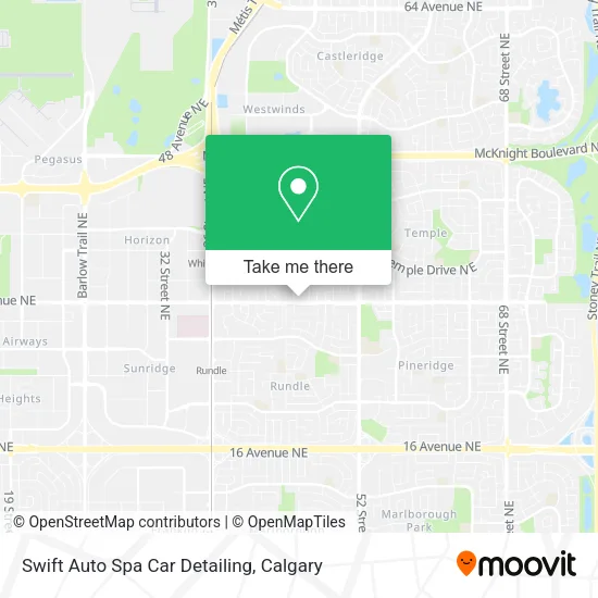 Swift Auto Spa Car Detailing map