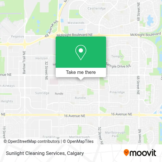 Sunlight Cleaning Services map
