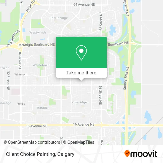 Client Choice Painting map