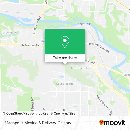 Megapolis Moving & Delivery map