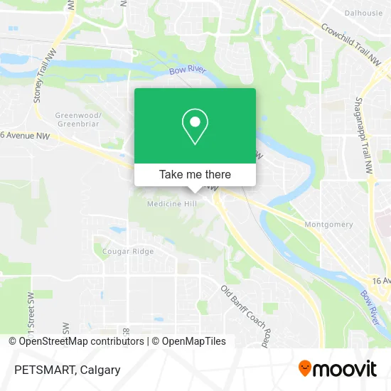 PETSMART map