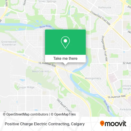 Positive Charge Electric Contracting map