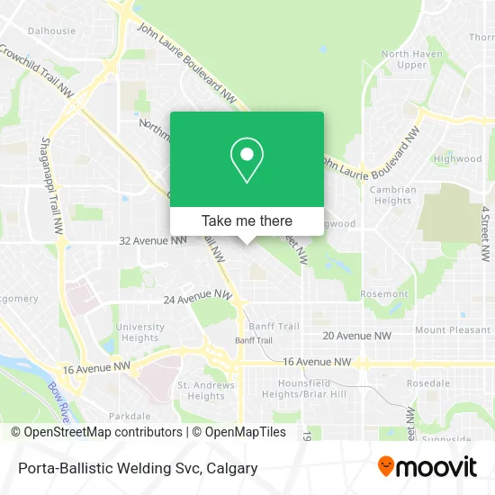 Porta-Ballistic Welding Svc map