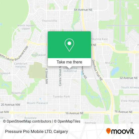 Pressure Pro Mobile LTD map