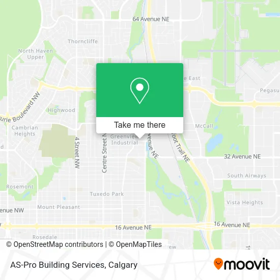 AS-Pro Building Services map