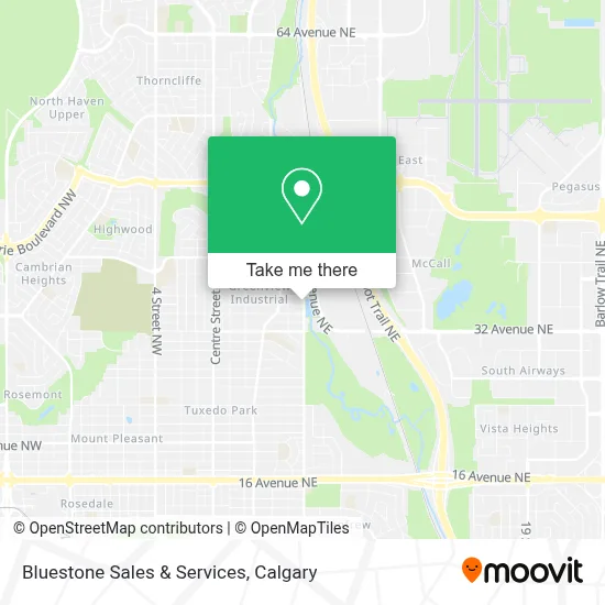 Bluestone Sales & Services map