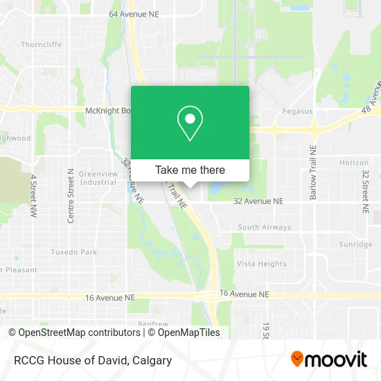 RCCG House of David map