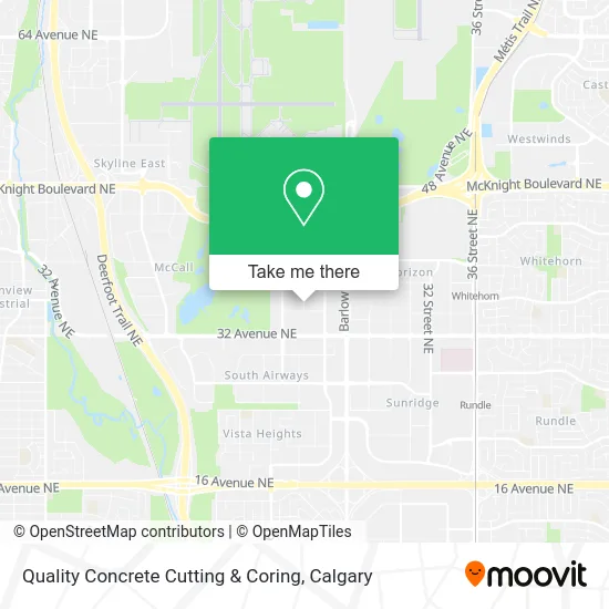 Quality Concrete Cutting & Coring map