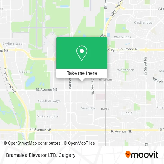 Bramalea Elevator LTD map