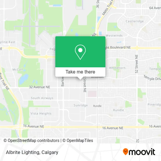 Albrite Lighting map