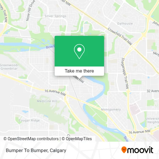 Bumper To Bumper map