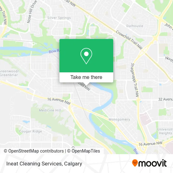 Ineat Cleaning Services map