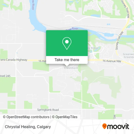 Chrystal Healing map