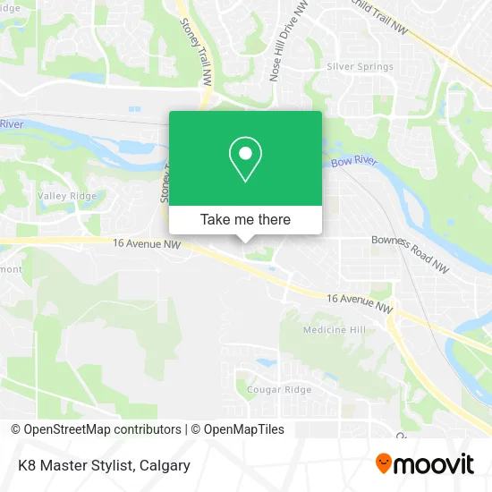 K8 Master Stylist map