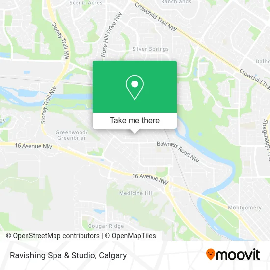 Ravishing Spa & Studio map