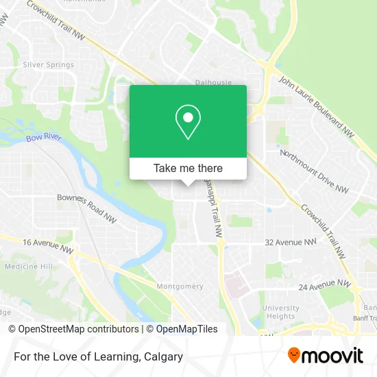 For the Love of Learning map