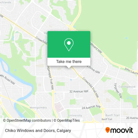Chiko Windows and Doors map