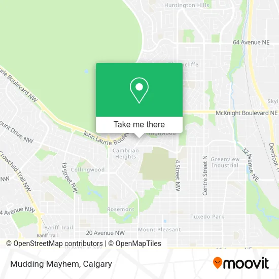 Mudding Mayhem map