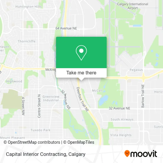 Capital Interior Contracting map