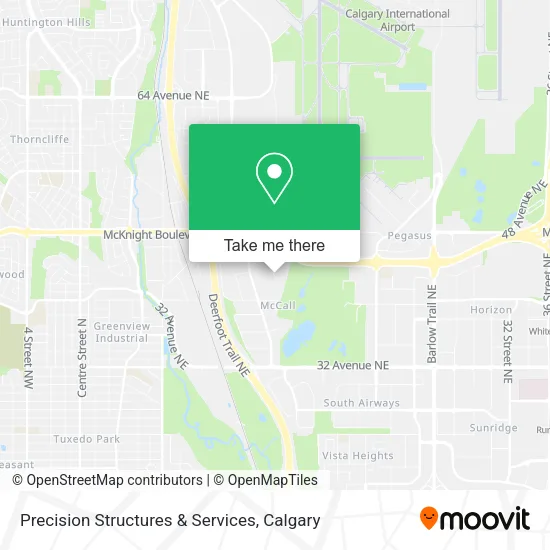 Precision Structures & Services map