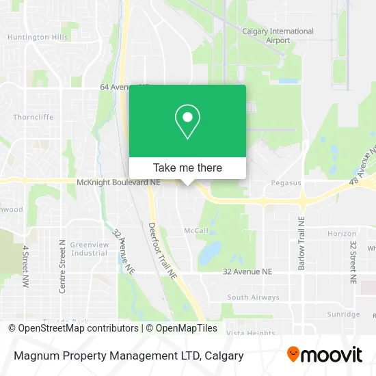 Magnum Property Management LTD map